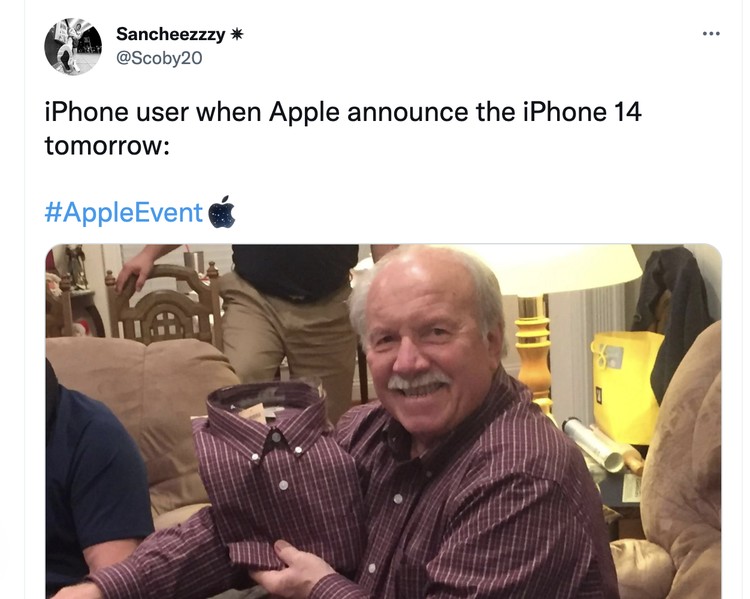 Meme iPhone 14