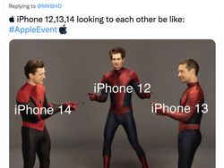 Kocaknya iPhone 14 Diledek Mirip iPhone 13