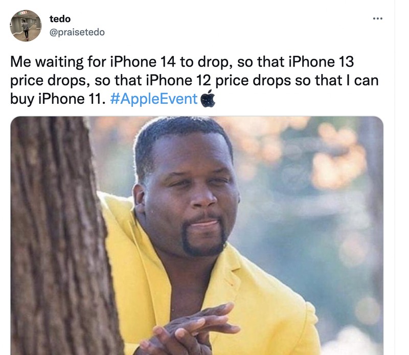 Meme iPhone 14