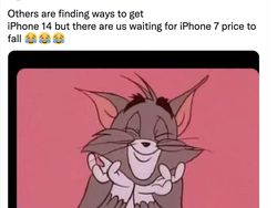 Kocaknya iPhone 14 Diledek Mirip iPhone 13