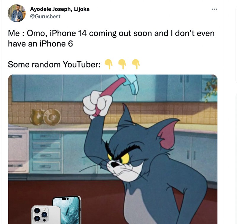Meme iPhone 14