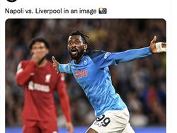 Meme Lucu Liverpool Dibantai Napoli