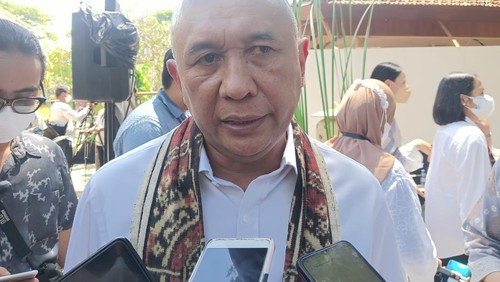 Menteri Koperasi dan UKM Teten Masduki  di Bali.
