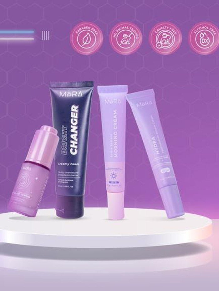 Mera, skincare lokal