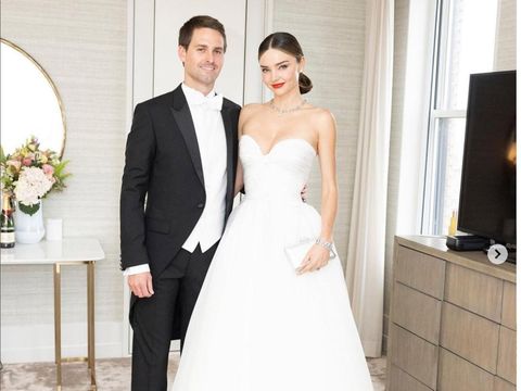Miranda Kerr dan Evan Spiegel