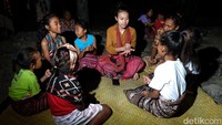 Seperti ini ekspresi keseruan anak-anak memainkan permainan tradisional.