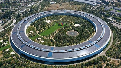 Megahnya Apple Park Difoto dari Udara, Pusat Teknologi Senilai Rp 65 T