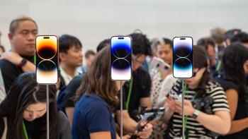 Penampakan iPhone 14 Pro dan iPhone 14 Pro Max. Foto: Getty Images