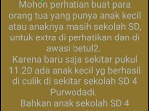 Geger Pesan Berantai soal Penculikan Anak SD di Grobogan, Polisi: Hoax!
