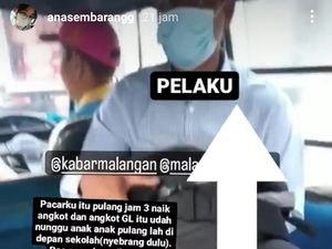 Viral Pria Misterius Pamer Kelamin di Dalam Angkot Kota Malang