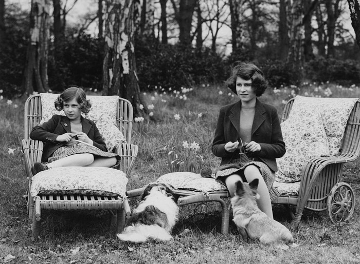 Crown Princess Elizabeth of Great Britain, later Queen Elizabeth II, with her pony, at age 10.
