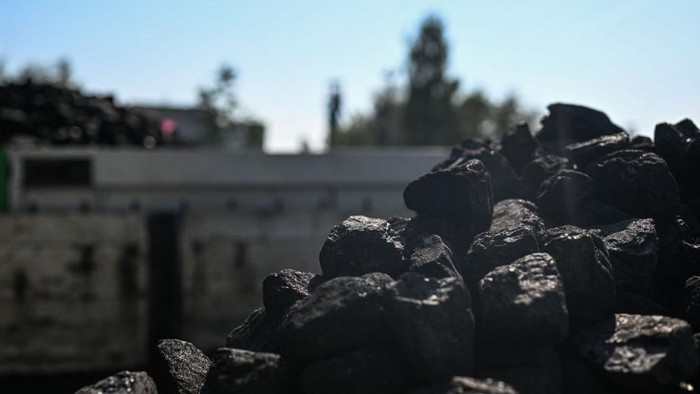 LIBIAZ, POLAND - SEPTEMBER 08: A man drives a small truck full of coal as he exists the Janina Coal mine on September 08, 2022 in Libiaz, Poland. Despite being the second-largest coal producer in Europe, Poland imported 12 million tons of coal last year, two-thirds of which came from Russia and was used by households and small heating plants. The embargo on Russian coal, imposed earlier this year after Moscows invasion of Ukraine, has caused coal shortages and price rises in Poland. (Photo by Omar Marques/Getty Images)