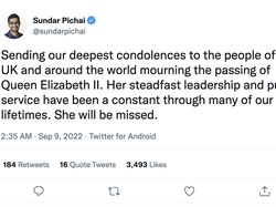 Ratu Elizabeth II Mangkat, Bill Gates Sampai Jeff Bezos Berduka