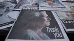Wafatnya Ratu Elizabeth II Jadi Cover Koran di Inggris, Lihat Nih