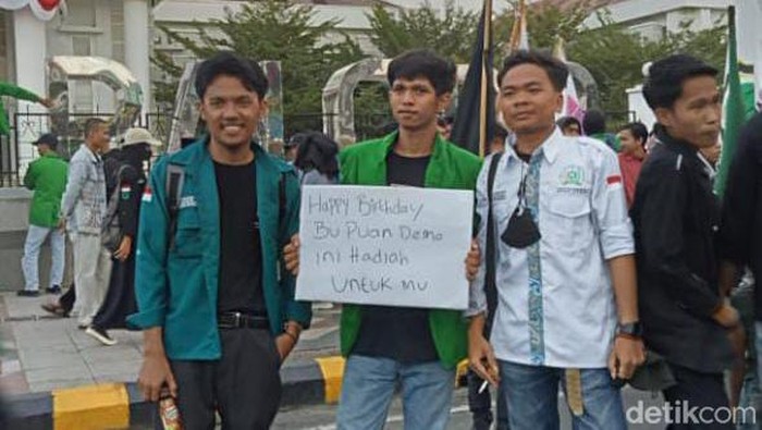 Demo BBM mahasiswa di Palopo