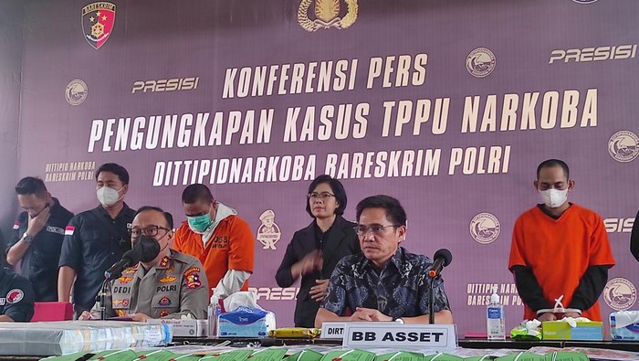 Dirtipidnarkoba Bareskrim Polri Brigjen Krisno H Siregar
