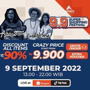 EIGER 9.9 Super Shopping Festival Tampilkan Paduan Alam dan Teknologi EIGER 9.9 Super Shopping Festival Tampilkan Paduan Alam dan Teknologi