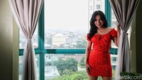 Hani Putri mengaku bangga bisa dipilih jadi model iklan tersebut. (Foto: Pradita Utama)