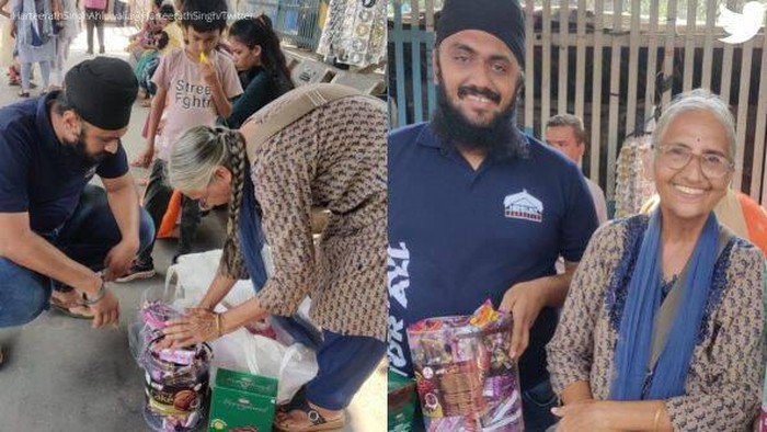 Keren! Nenek Ini Semangat Jualan Cokelat di Kereta dan Tolak Sumbangan