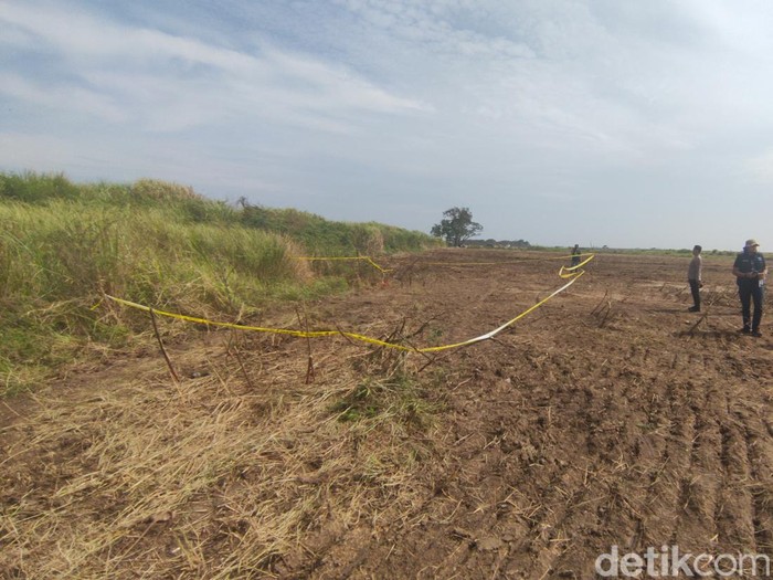 Lokasi penemuan mayat diduga pegawan Bapenda yang hilang di Semarang, Jumat (9/9/2022).
