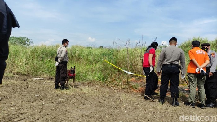 Lokasi penemuan mayat hangus diduga pegawai Bapenda Semarang yang hilang, Jumat (9/9/2022).
