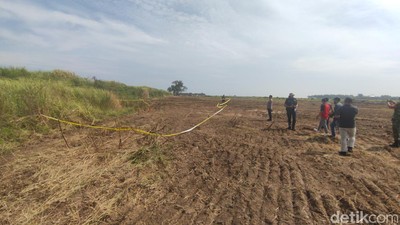 Lokasi Penemuan Mayat Terbakar Diduga PNS Bapenda Semarang