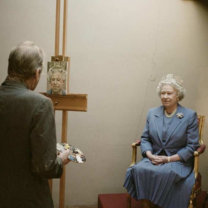 Lukisan Ratu Elizabeth II Lukisan Ratu Elizabeth II