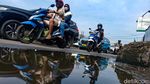 Begini Kemacetan di Ciputat yang Jadi Sarapan Pengendara Tiap Hari