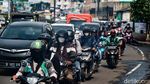 Begini Kemacetan di Ciputat yang Jadi Sarapan Pengendara Tiap Hari
