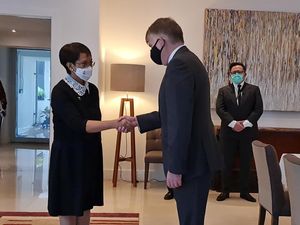 Menlu Temui Dubes Inggris, Sampaikan Belasungkawa Wafatnya Ratu Elizabeth