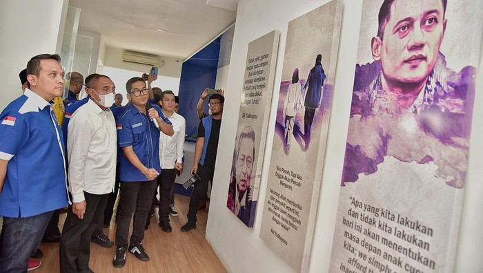 Peresmian kantor DPD Demokrat Sumut