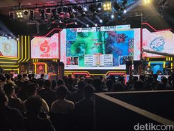 Potret Keseruan Nonton Langsung MPL ID S10 di MPL Arena