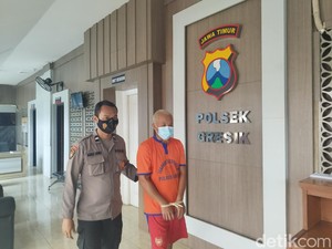 Pria Mabuk di Gresik Hajar Emak-emak Tetangganya Sendiri