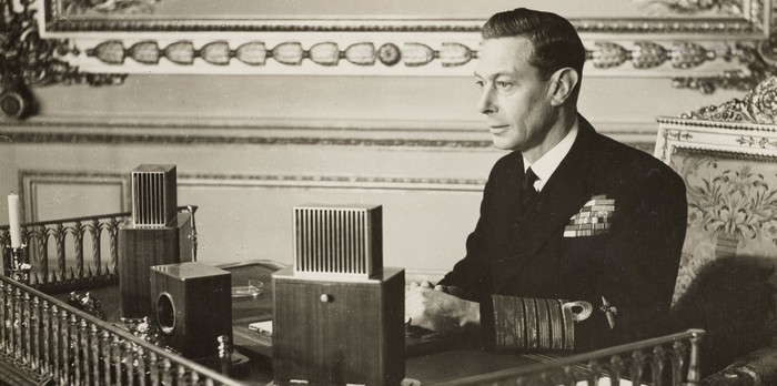Raja George VI, ayah dari Ratu Elizabeth II.