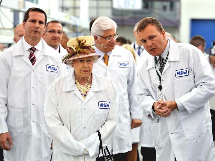 Ratu Elizabeth BlackBerry