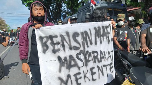Aksi Tolak BBM Aliansi Bali Jengah
