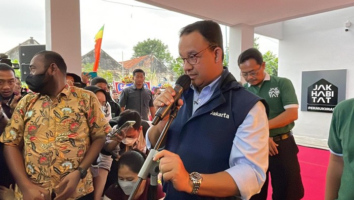 Anies Baswedan resmikan Kampung Susun Kunir (Silvia-detikcom)