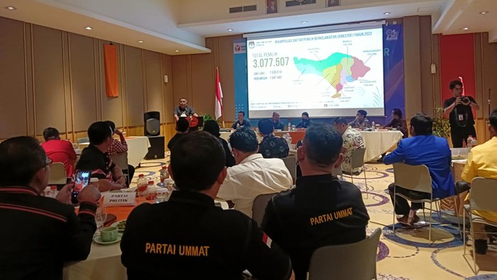 Bawaslu saat rapat bersama stakeholder Pemilu di Bali