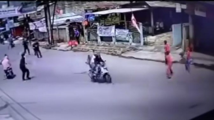 Dua jambret dihadang warga di Jakarta