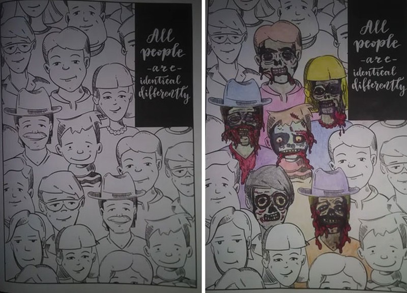 Gambar Anak-anak yang Tidak Boleh Dilihat Si Kecil, Seram!