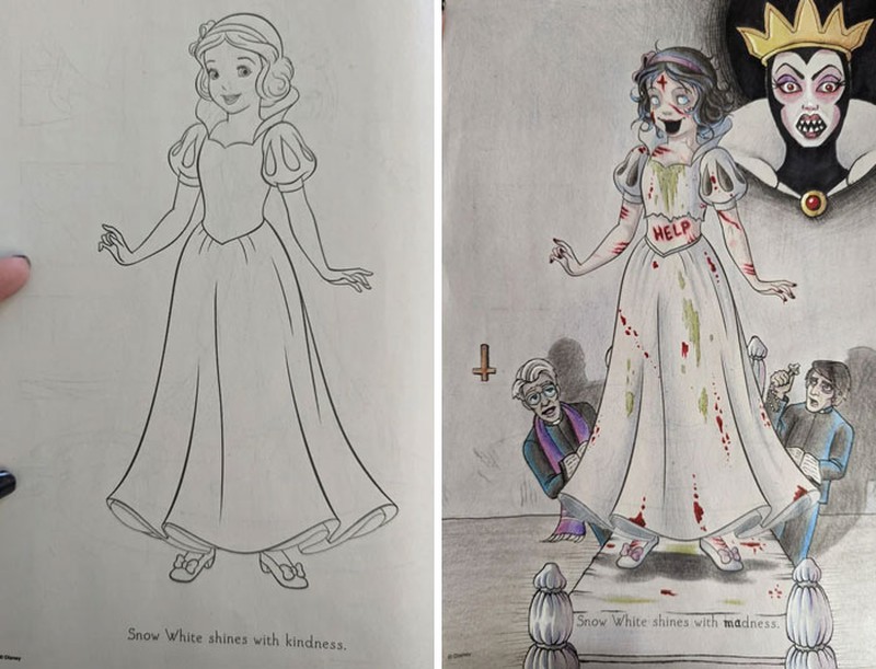 Gambar Anak-anak yang Tidak Boleh Dilihat Si Kecil, Seram!