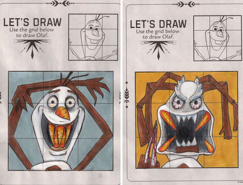 Gambar Anak-anak yang Tidak Boleh Dilihat Si Kecil, Seram!