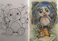 Gambar Anak-anak yang Tidak Boleh Dilihat Si Kecil, Seram!