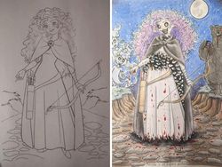 Buku Mewarnai Anak-anak Dibuat Jadi Seram