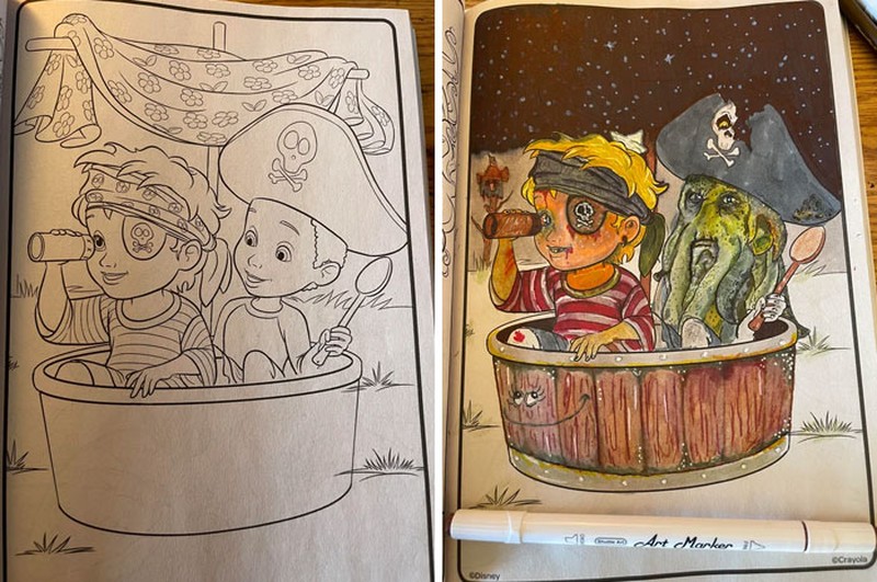 Gambar Anak-anak yang Tidak Boleh Dilihat Si Kecil, Seram!