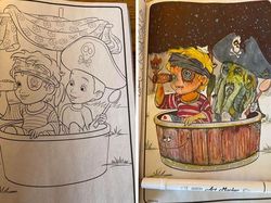 Buku Mewarnai Anak-anak Dibuat Jadi Seram