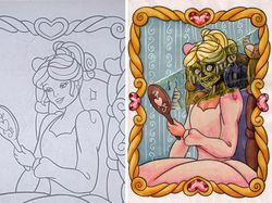 Buku Mewarnai Anak-anak Dibuat Jadi Seram