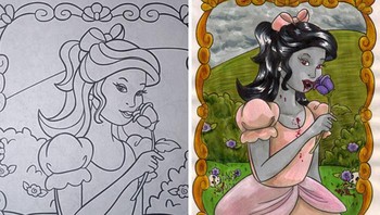 Bukan anggun, tapi lebih ke arah menakutkan. Foto: (Bored Panda).