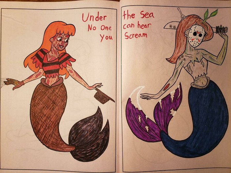 Gambar Anak-anak yang Tidak Boleh Dilihat Si Kecil, Seram!