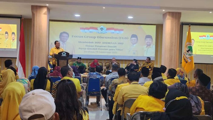 Golkar Jatim RUU Sisdiknas